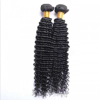 Deniya African Hair Deep Wave Natural Color Human Hair Extension Bundles