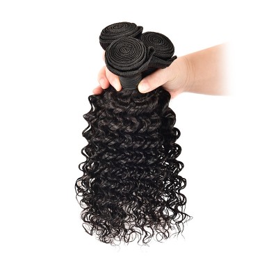 Deniya Hair Deep Wave Hair Weft Natural Color Human Hair Extension Bundles